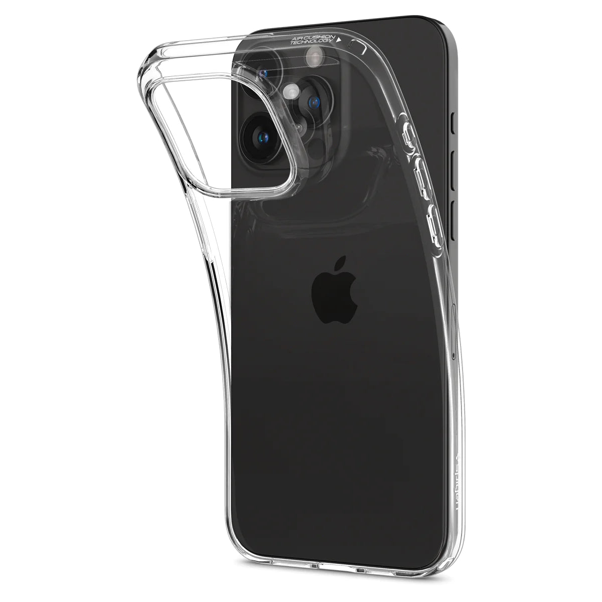 Spigen iPhone 15 Pro Pack (Screen protector + Crystal Flex Clear Case + Spigen 27W ArcStation 27W Wall Charger)