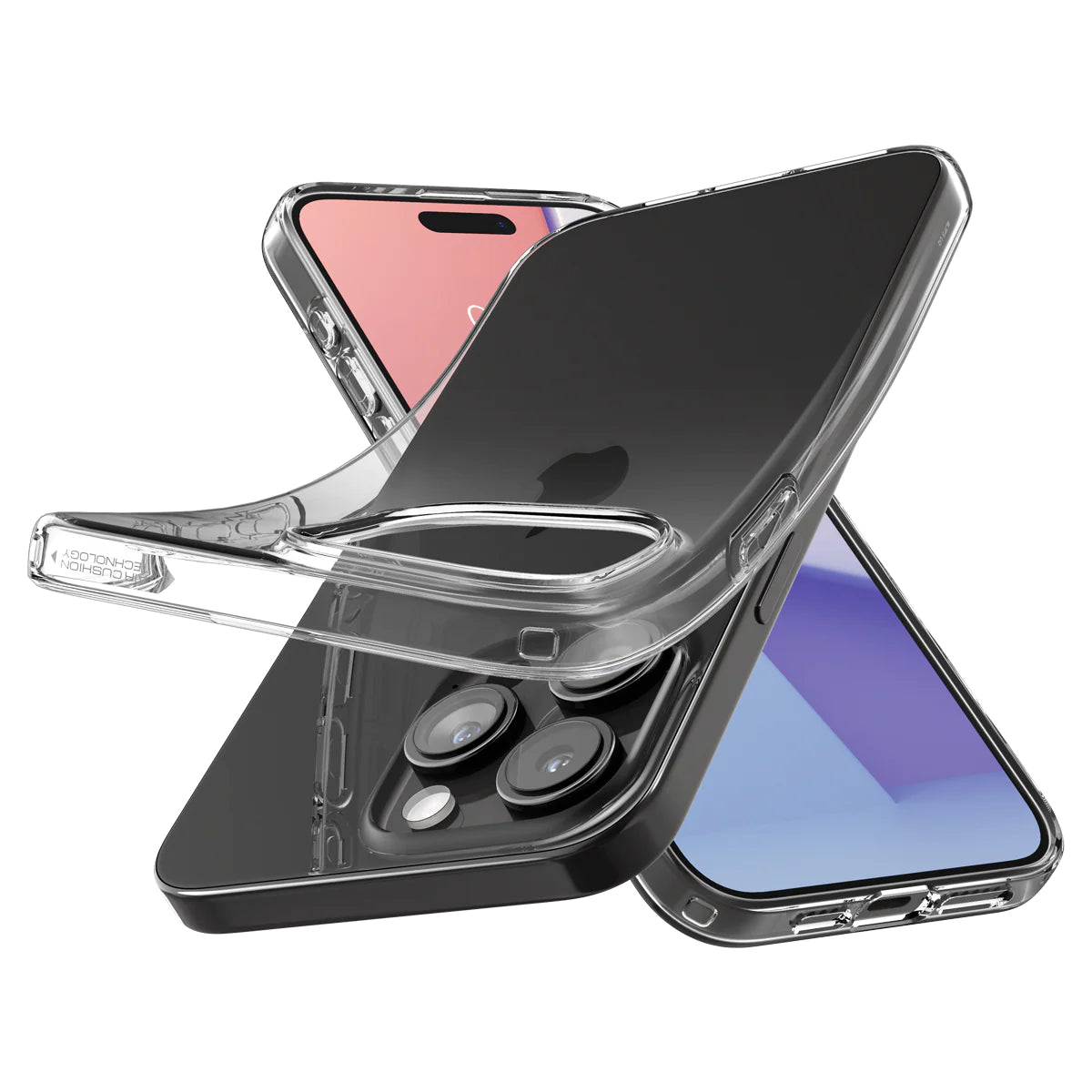 Spigen iPhone 15 Pro Case Crystal Flex
