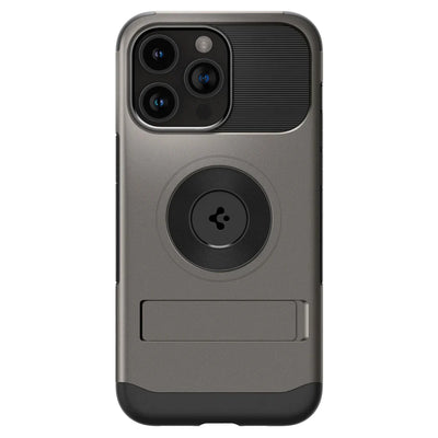 Spigen iPhone 15 Pro Case Slim Armor (MagFit) - Gunmetal