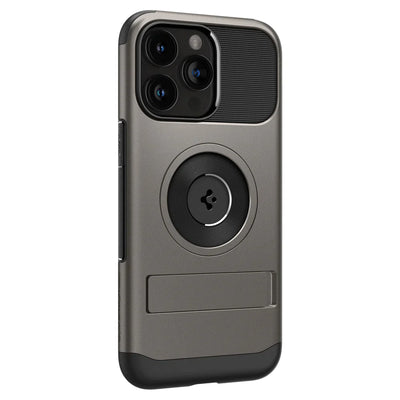Spigen iPhone 15 Pro Case Slim Armor (MagFit) - Gunmetal