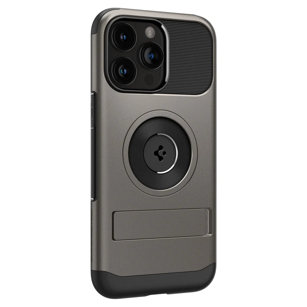 Spigen iPhone 15 Pro Max Case Slim Armor (MagFit) - Gunmetal