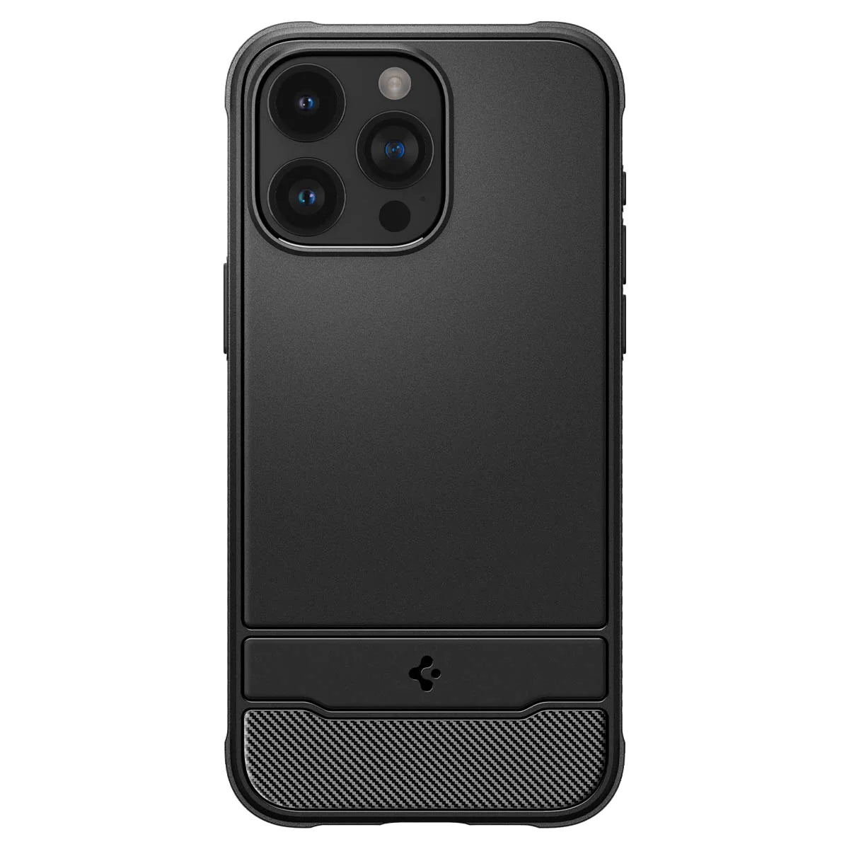 Spigen iPhone 15 Pro Case Rugged Armor (MagFit) - Matte Black