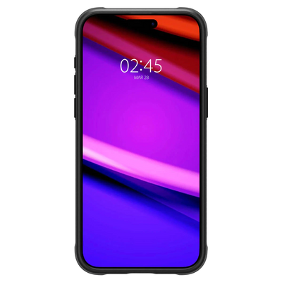 Spigen iPhone 15 Pro Case Rugged Armor (MagFit) - Matte Black