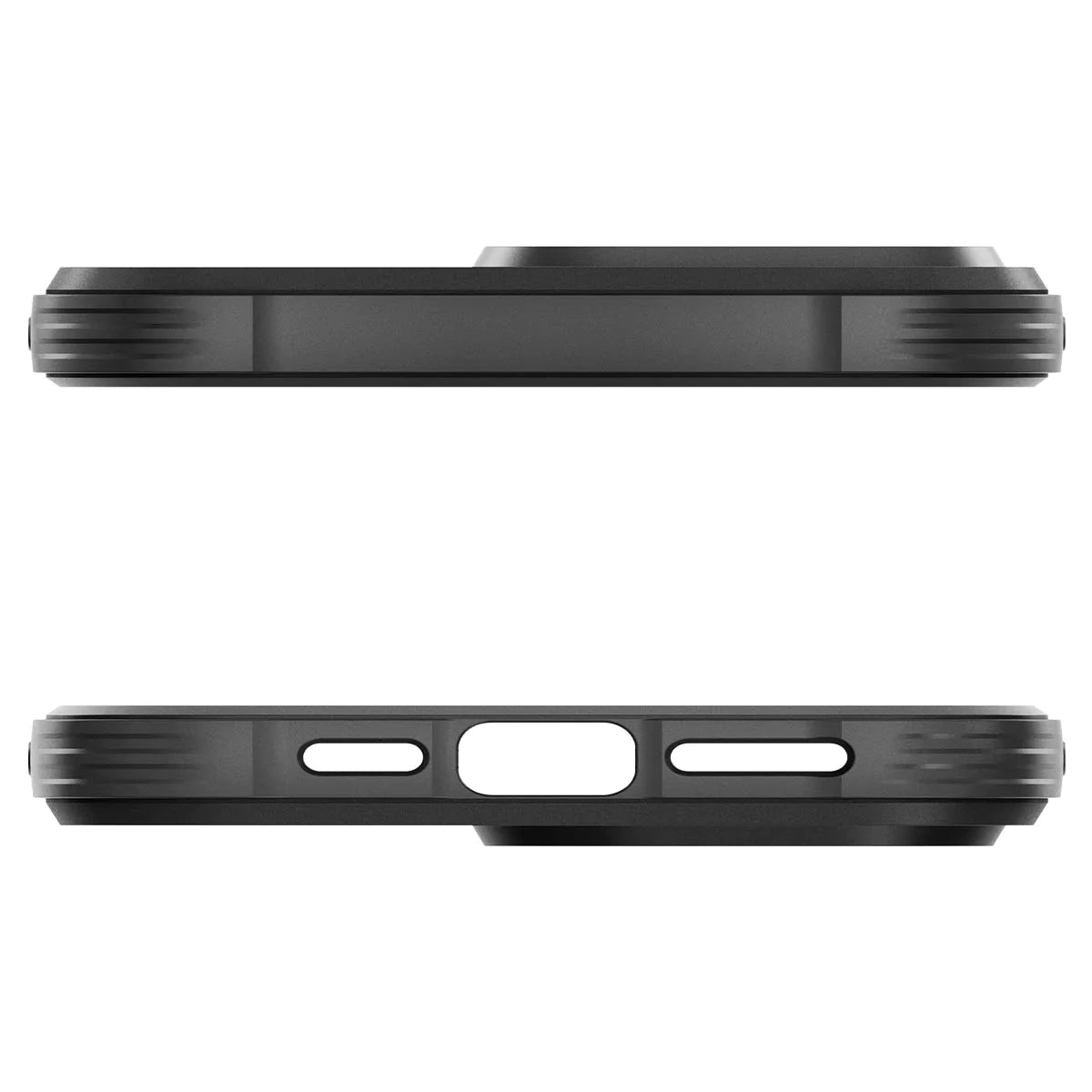 Spigen iPhone 15 Pro Case Rugged Armor (MagFit) - Matte Black