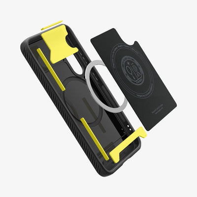 حافظة Spigen Rugged Armor (MagFit) لهاتف Samsung Galaxy S25 Ultra