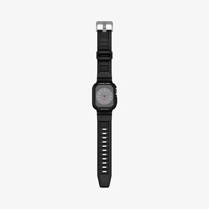 Spigen Rugged Armor Pro - Black for Apple Watch Series 9 / 8 / 7 / 6 / 5 / 4 / SE (45mm & 44mm)