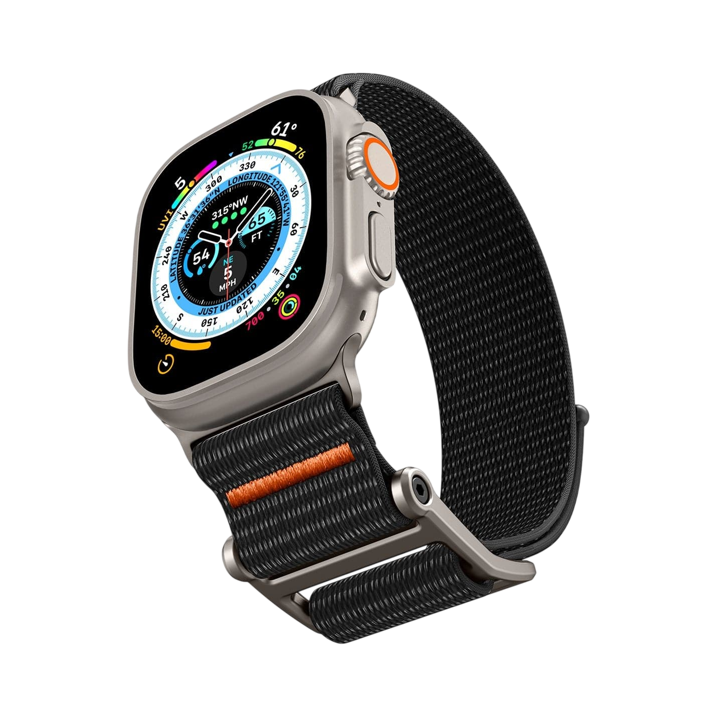 سبيجن دورا برو فليكس ألترا حزام لساعة آبل 49 مم / 45 مم / 44 مم