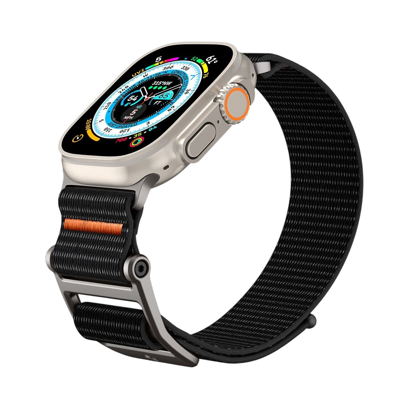 سبيجن دورا برو فليكس ألترا حزام لساعة آبل 49 مم / 45 مم / 44 مم