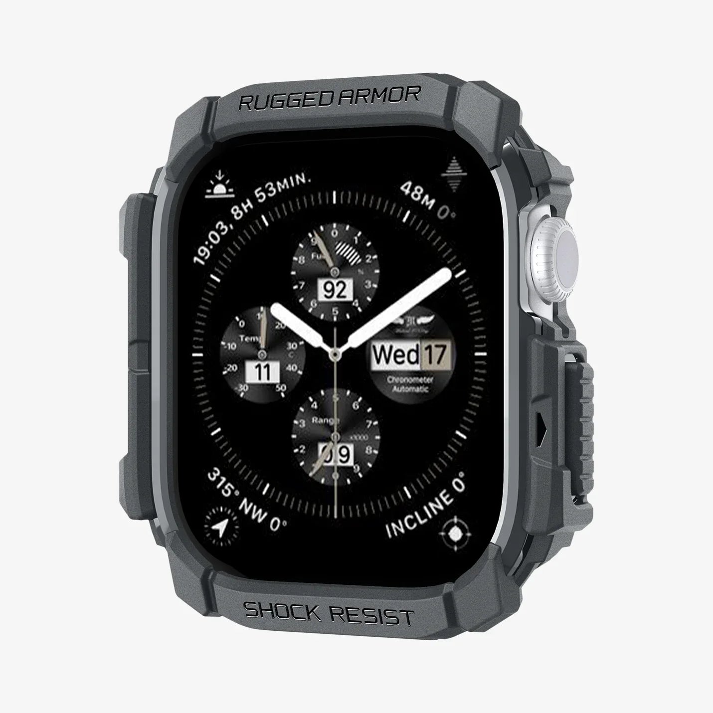 Spigen Rugged Armor Case for Apple Watch Series 10 46mm