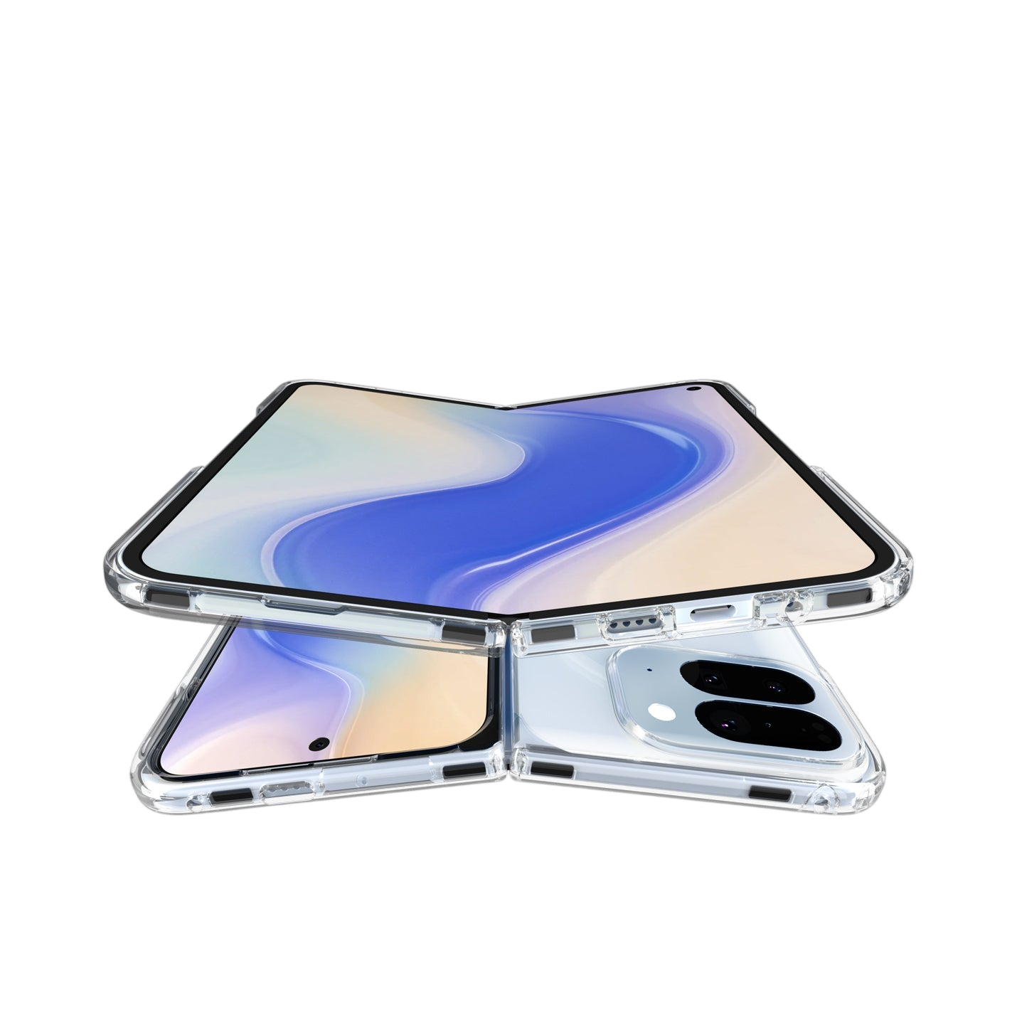 حافظة سبجن الترا هايبرد حلقة معدنية (ماج فيت) لجوجل بيكسل 10 برو فولد