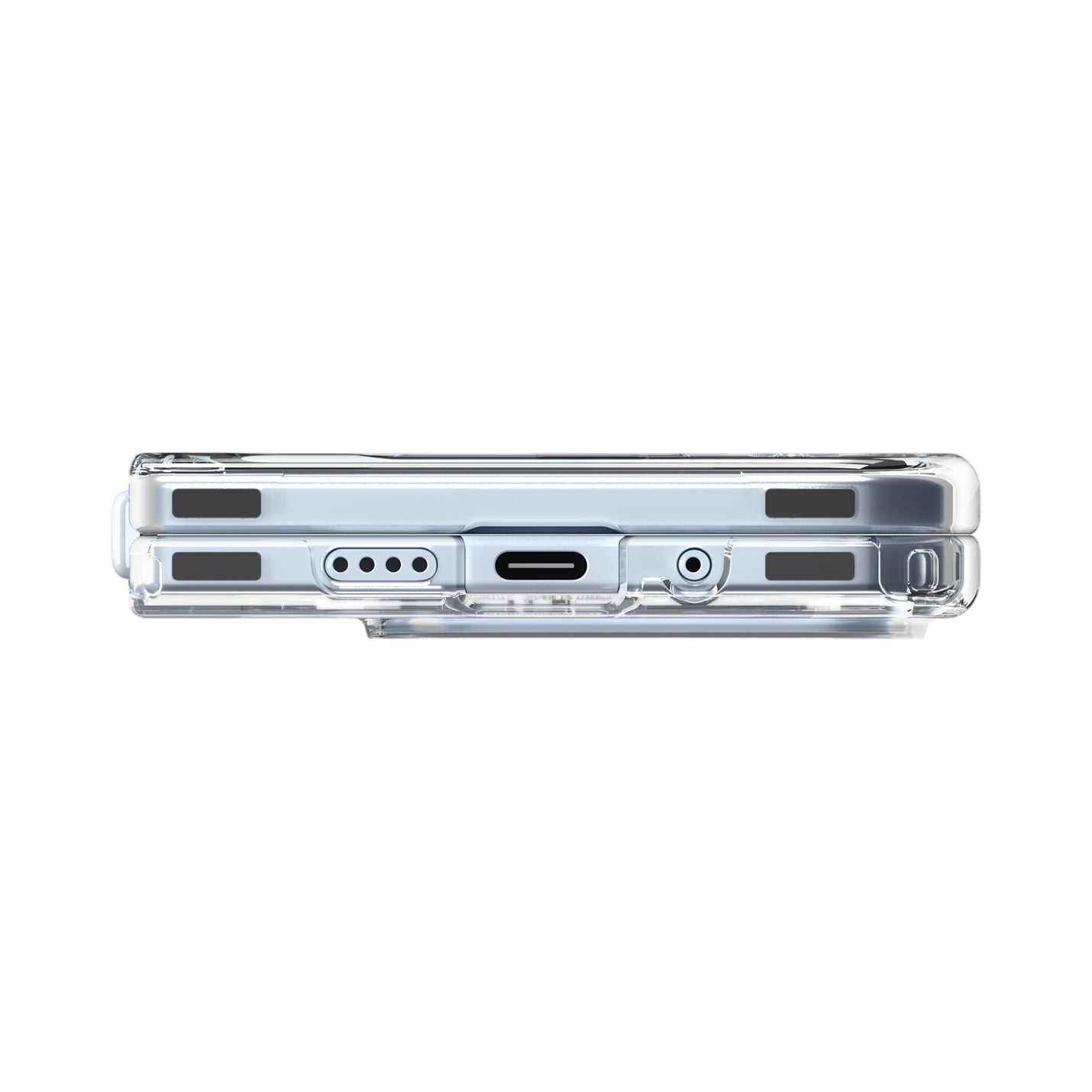 حافظة سبجن الترا هايبرد حلقة معدنية (ماج فيت) لجوجل بيكسل 10 برو فولد