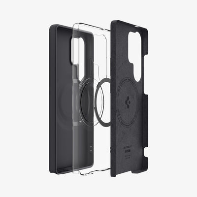 حافظة Spigen Silicone Fit (MagFit) لهاتف Samsung Galaxy S25 Ultra