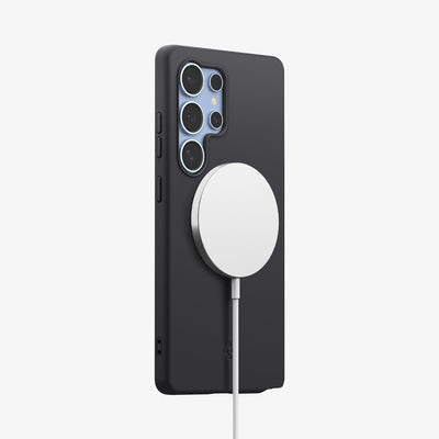 حافظة Spigen Silicone Fit (MagFit) لهاتف Samsung Galaxy S25 Ultra