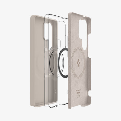 حافظة Spigen Silicone Fit (MagFit) لهاتف Samsung Galaxy S25 Ultra