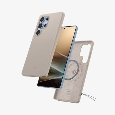 حافظة Spigen Silicone Fit (MagFit) لهاتف Samsung Galaxy S25 Ultra