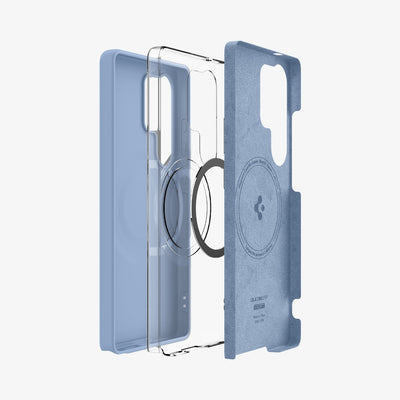 حافظة Spigen Silicone Fit (MagFit) لهاتف Samsung Galaxy S25 Ultra