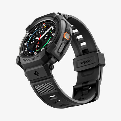 حزام + غلاف Spigen Rugged Armor Pro لسامسونج جالاكسي ووتش 8 كلاسيك
