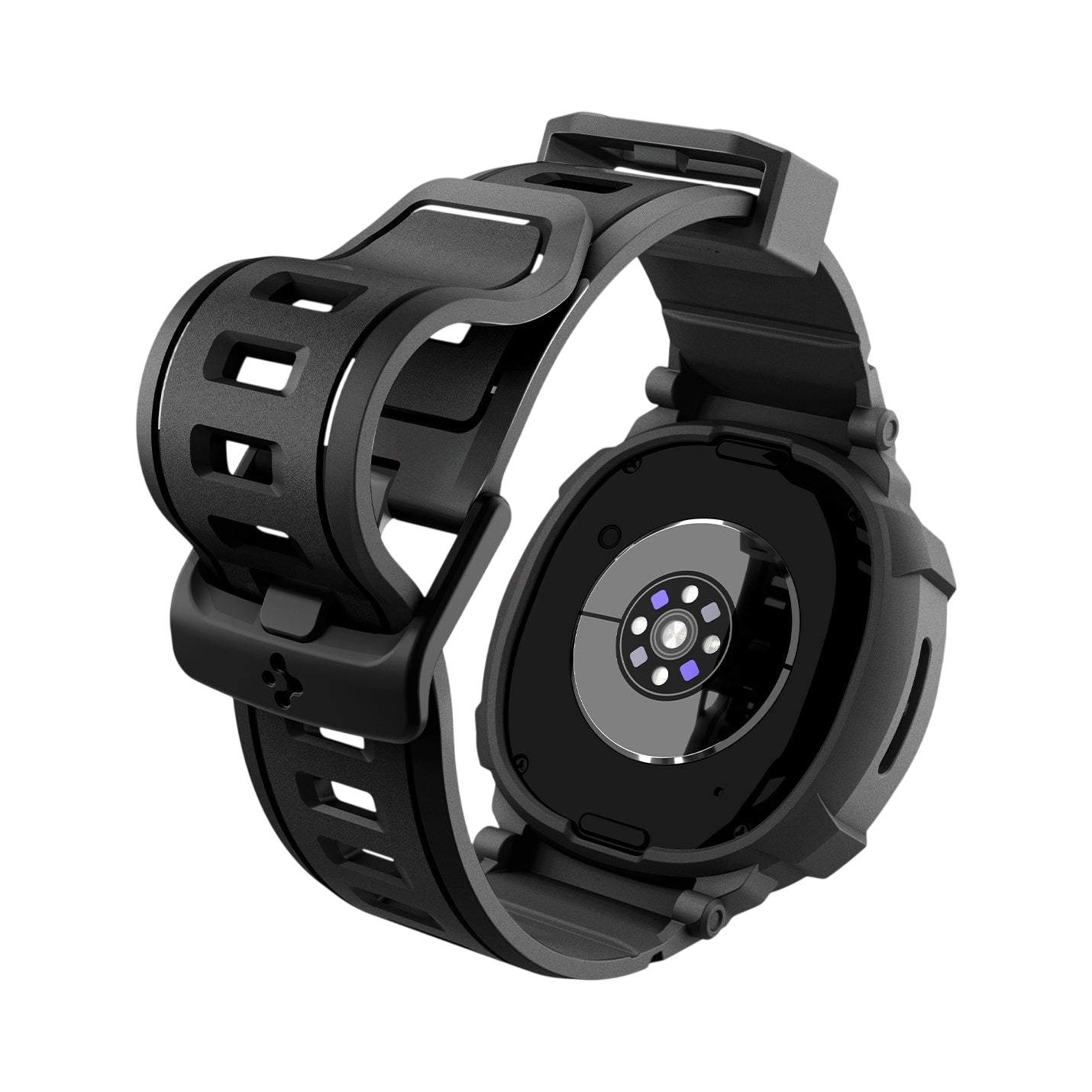 Spigen Rugged Armor Pro (Case + Band) For Samsung Galaxy Watch 8 Series 44mm