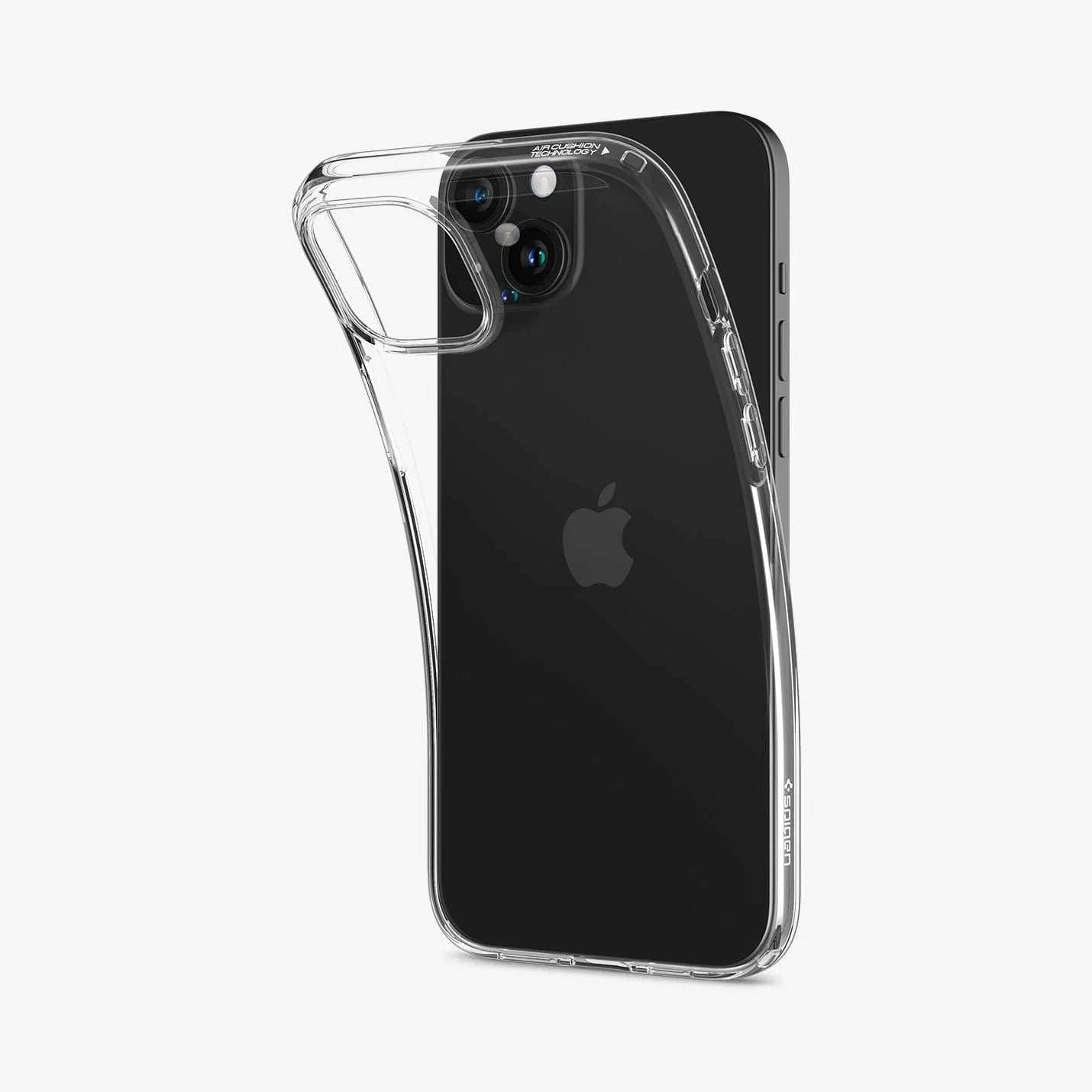 Spigen iPhone 15 Pack (Screen protector + Crystal Flex Clear Case + Spigen 27W ArcStation 27W Wall Charger)
