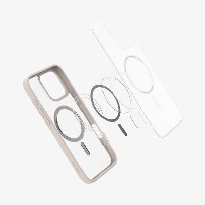 غلاف سبجن الترا هايبرد (ماج فيت) لآيفون 16 برو ماكس