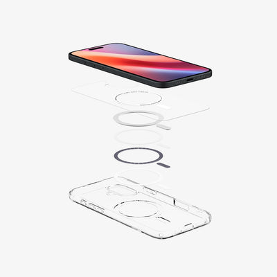 غلاف سبجن الترا هايبرد (ماج فيت) لآيفون 16 برو ماكس