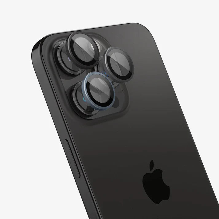 Spigen iPhone 16 Pro Max / 16 Pro Camera Lens Protector EZ Fit GLAS.tR Optik Pro - Zero One