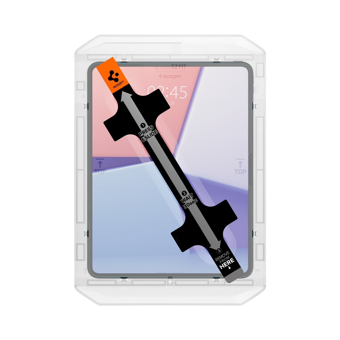 Spigen iPad Pro M5 / M4 GLAS.tR EZ Fit Screen Protector