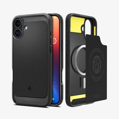 Spigen Rugged Armor (MagFit) for iPhone 16 Pro Max