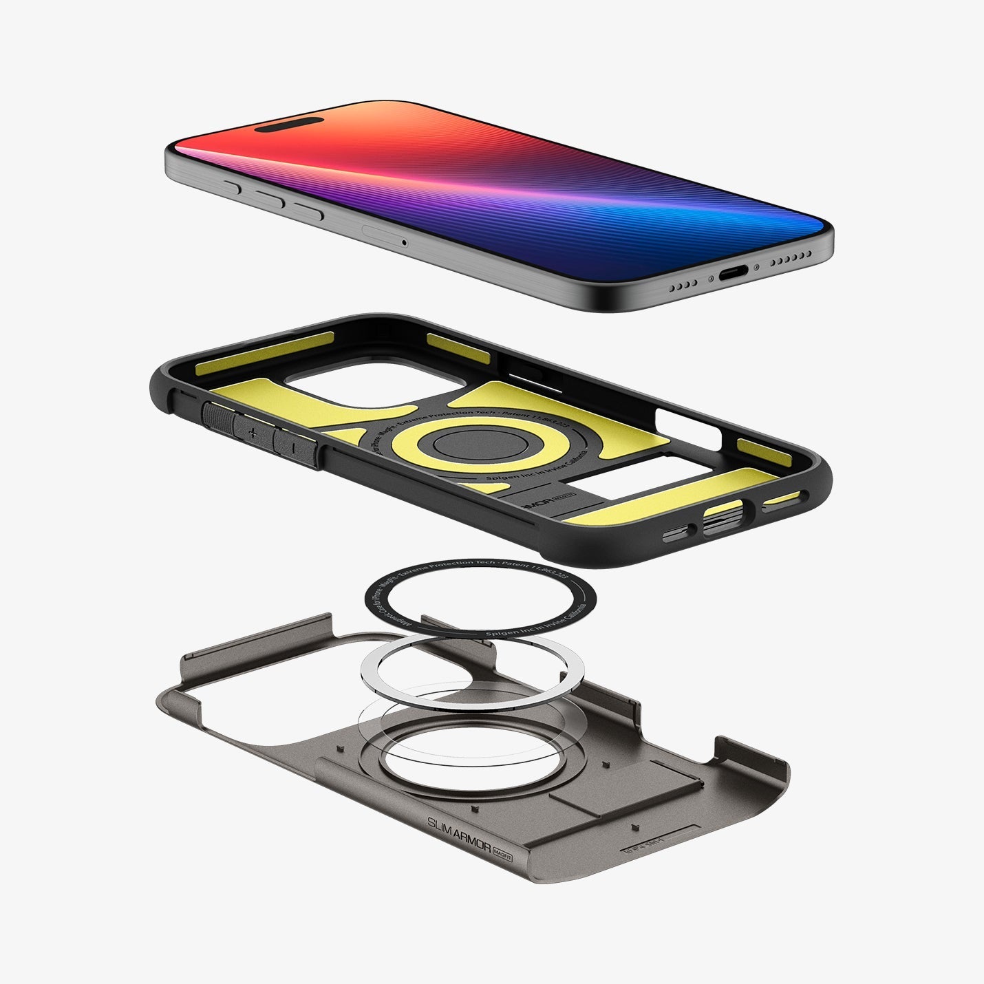 حافظة Spigen Slim Armor (MagFit) لهاتف iPhone 16 Pro Max