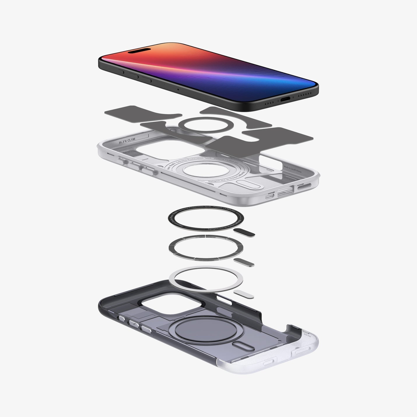 سبيجن كفر ايفون 16 برو ماكس كلاسيك C1 (MagFit)