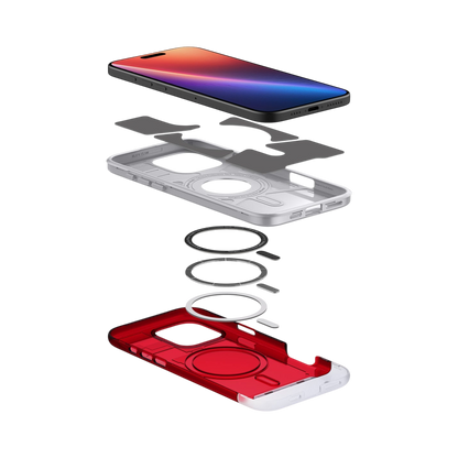 حافظة سبجن آيفون 16 برو ماكس كلاسيك C1 (ماج فيت)