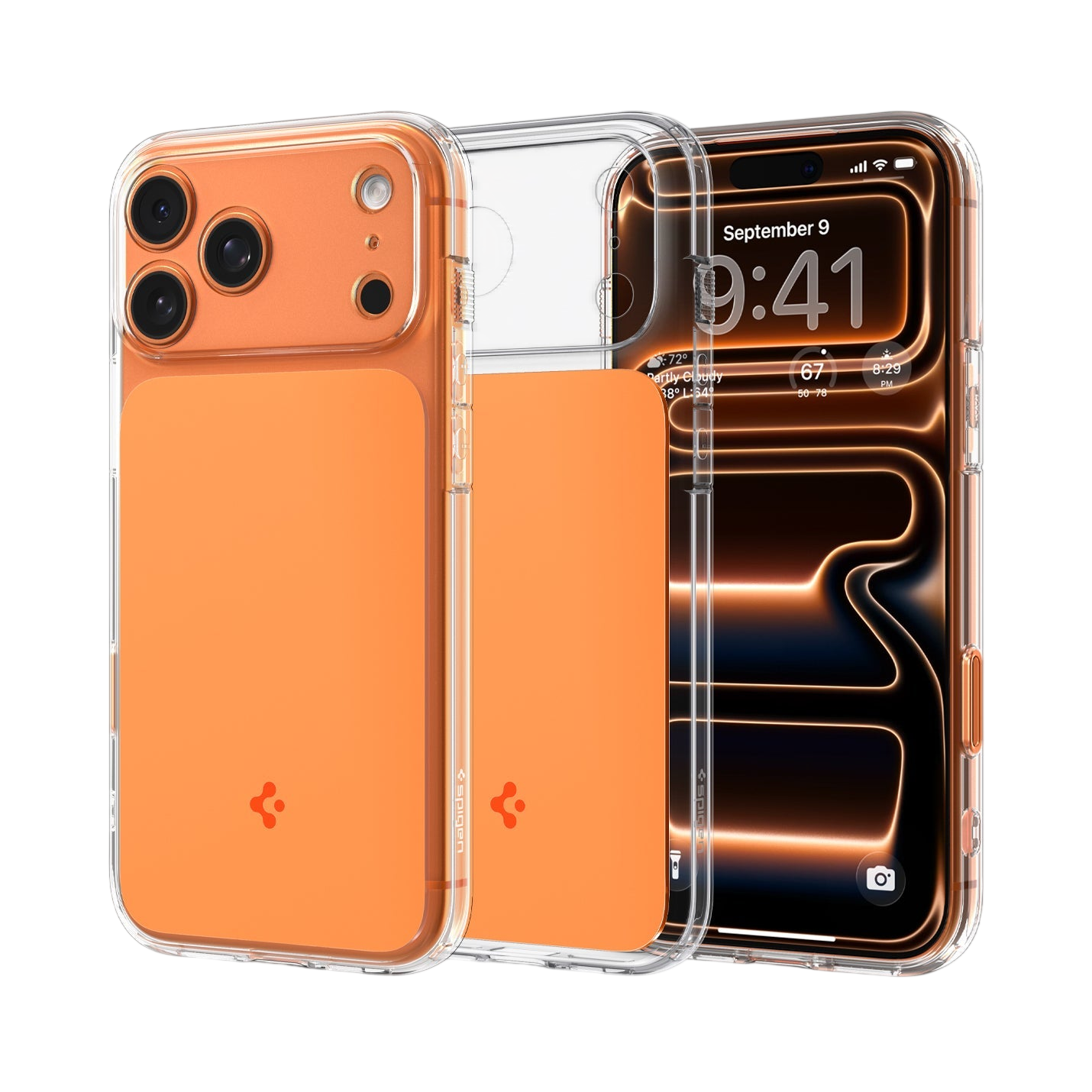 غلاف سبجن الترا هايبرد تي ماغ فيت لجهاز آيفون 17 برو ماكس / آيفون 17 برو