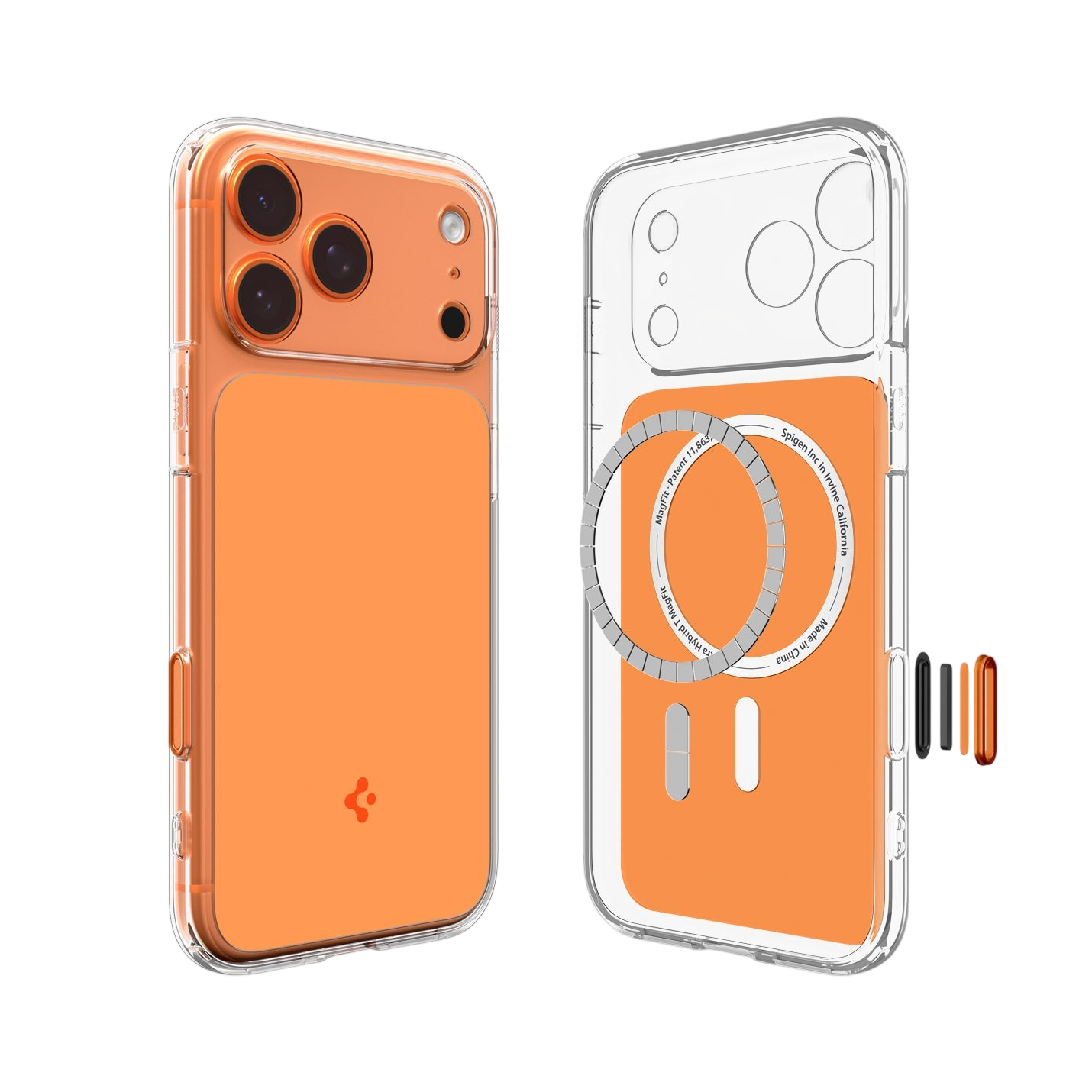 غلاف سبجن الترا هايبرد تي ماغ فيت لجهاز آيفون 17 برو ماكس / آيفون 17 برو