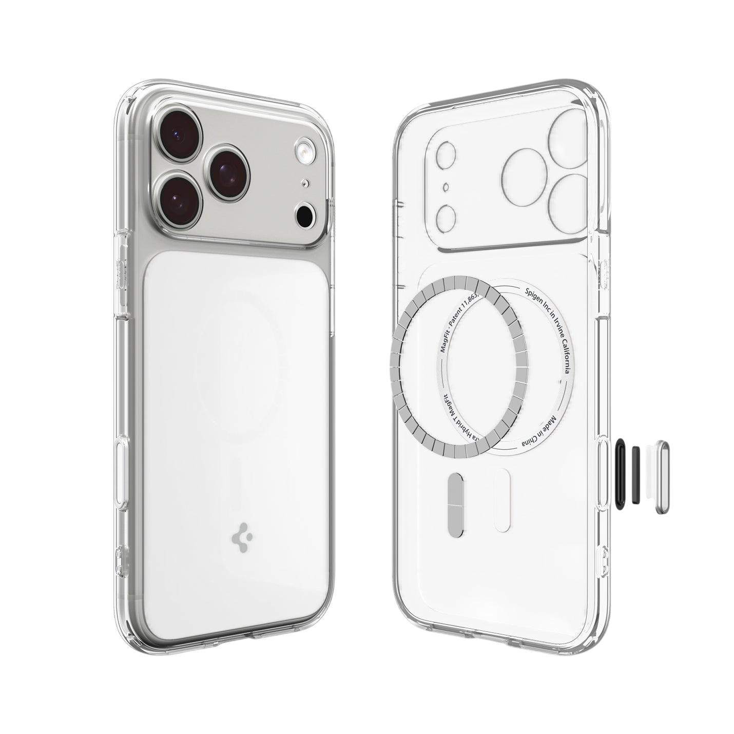 غلاف سبجن الترا هايبرد تي ماغ فيت لجهاز آيفون 17 برو ماكس / آيفون 17 برو