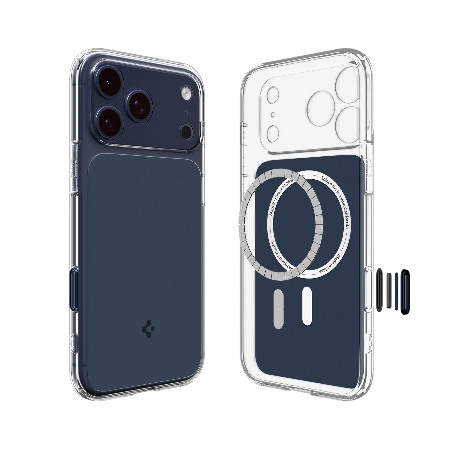 غلاف سبجن الترا هايبرد تي ماغ فيت لجهاز آيفون 17 برو ماكس / آيفون 17 برو