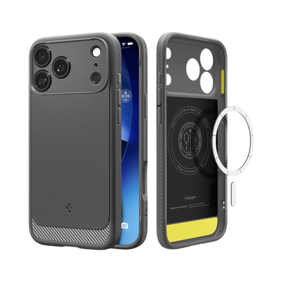 Spigen Rugged Armor (MagFit) Case for iPhone 17 Pro Max