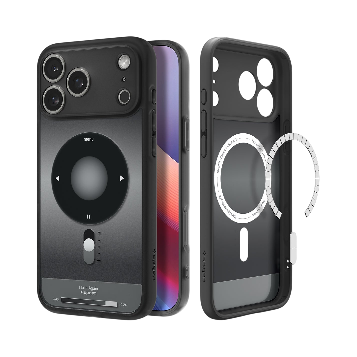 غلاف سبجن الترا هايبرد كلاسيك (ماج فيت) لآيفون 17 برو ماكس