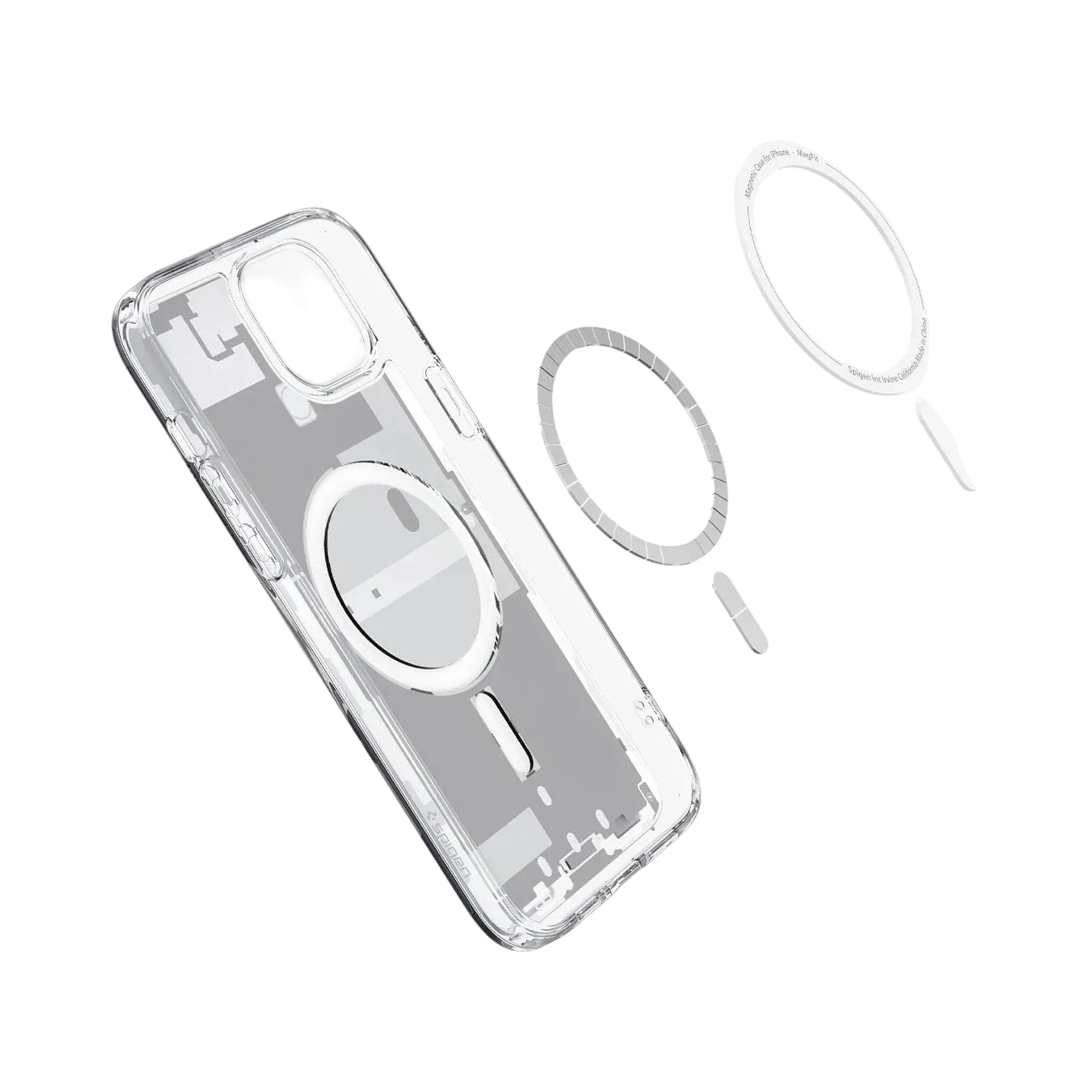 حافظة سبجن آيفون 15 ألترا هايبرد زيرو وان (ماغ فيت)