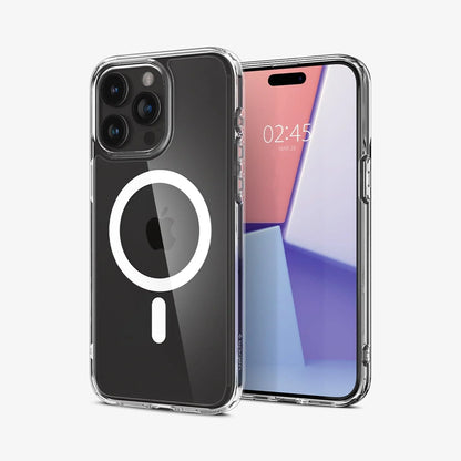 Spigen iPhone 15 Pro Max Case Crystal Hybrid (MagFit)