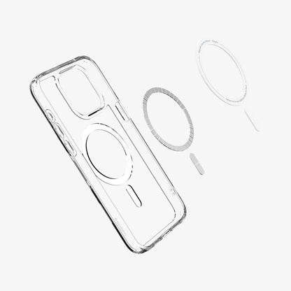 Spigen iPhone 15 Pro Max Case Crystal Hybrid (MagFit)