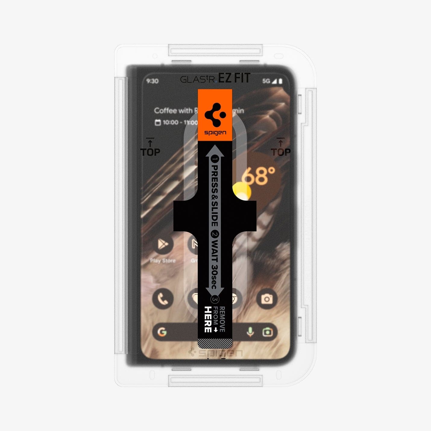 Spigen Pixel 9 Pro Fold Screen Protector - GLAS.tR EZ Fit