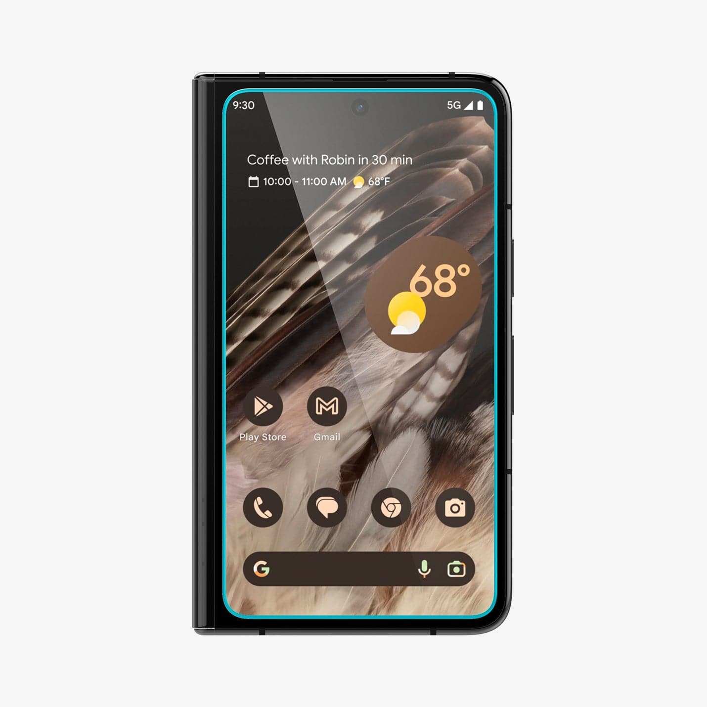 Spigen Pixel 9 Pro Fold Screen Protector - GLAS.tR EZ Fit