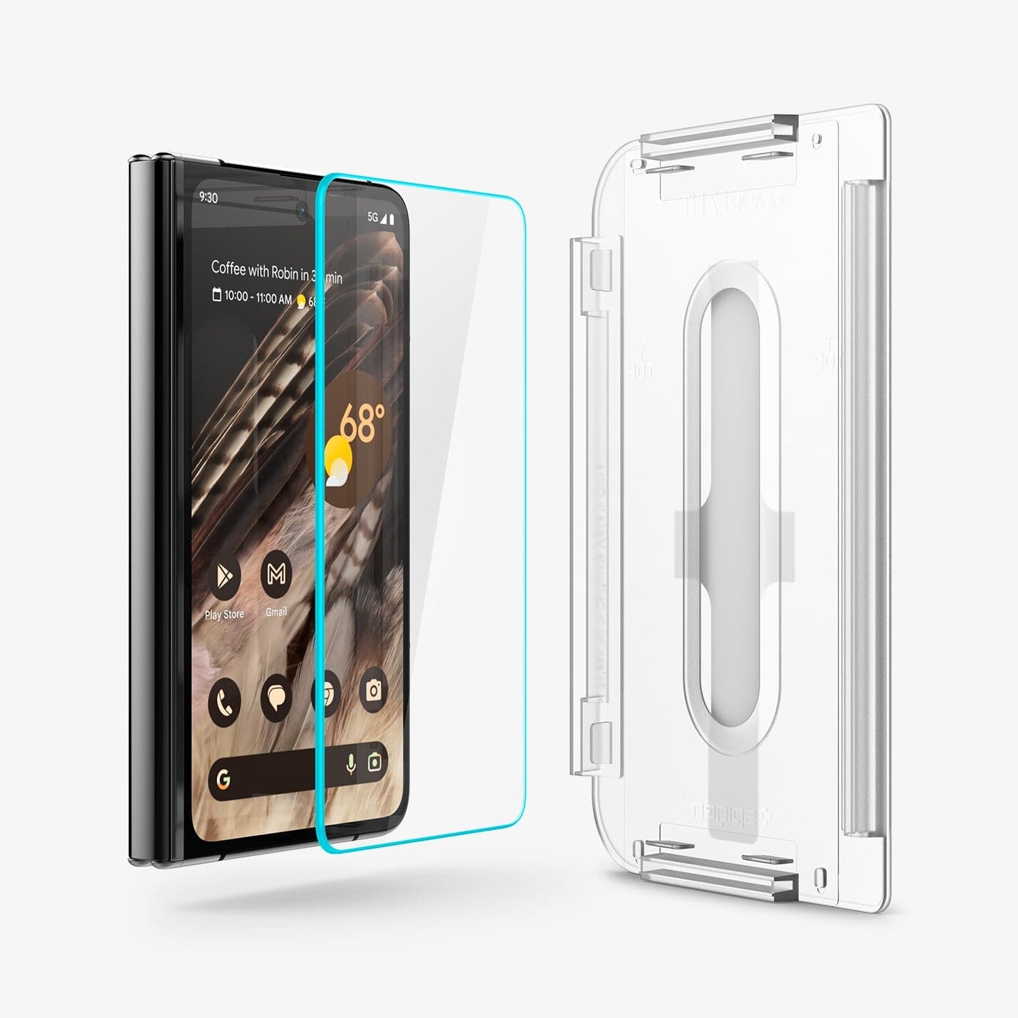 Spigen Pixel 9 Pro Fold Screen Protector - GLAS.tR EZ Fit