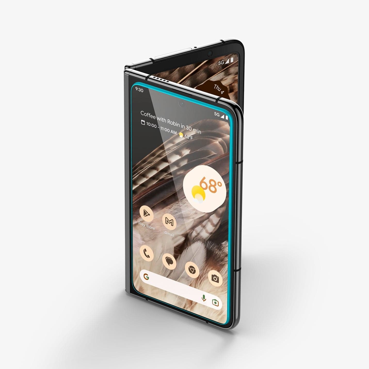 Spigen Pixel 9 Pro Fold Screen Protector - GLAS.tR EZ Fit