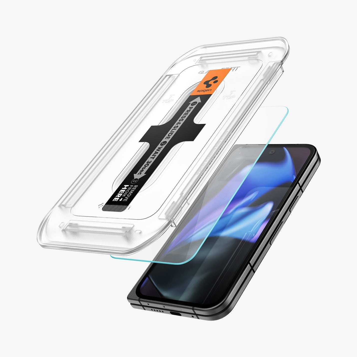 Spigen Pixel 9 Pro Fold Screen Protector - GLAS.tR EZ Fit