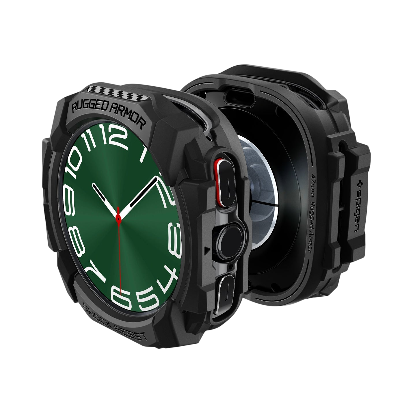 Spigen Rugged Armor Case for Samsung Watch Ultra 47mm (2025/2024)