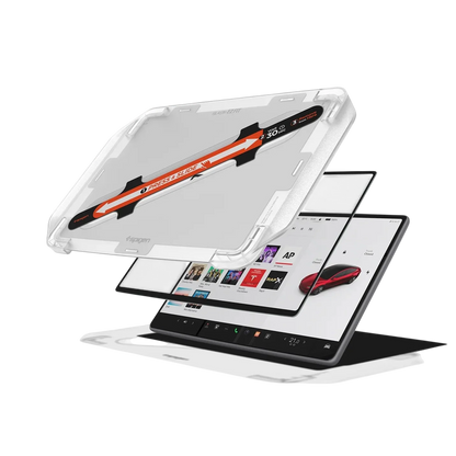 Spigen Tempered Glass Spigen Tesla tR Slim Anti Glare Screen Protector (Rear Display) 1 Pack - Tesla Model 3 (2025/2024) - Y (2025)