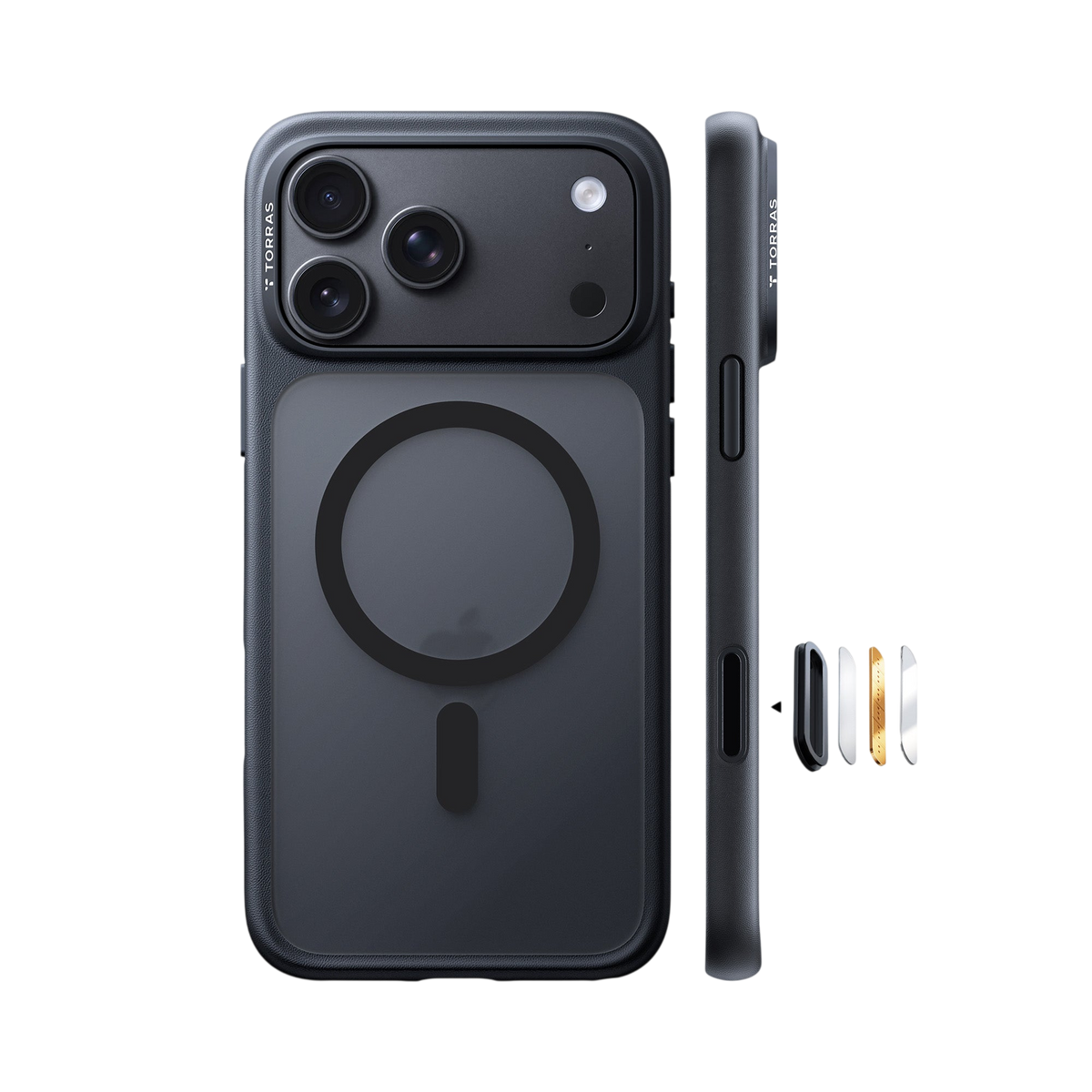 Torras OriginFit-Mag Case for iPhone 17 Pro / iPhone 18 Pro - Black 