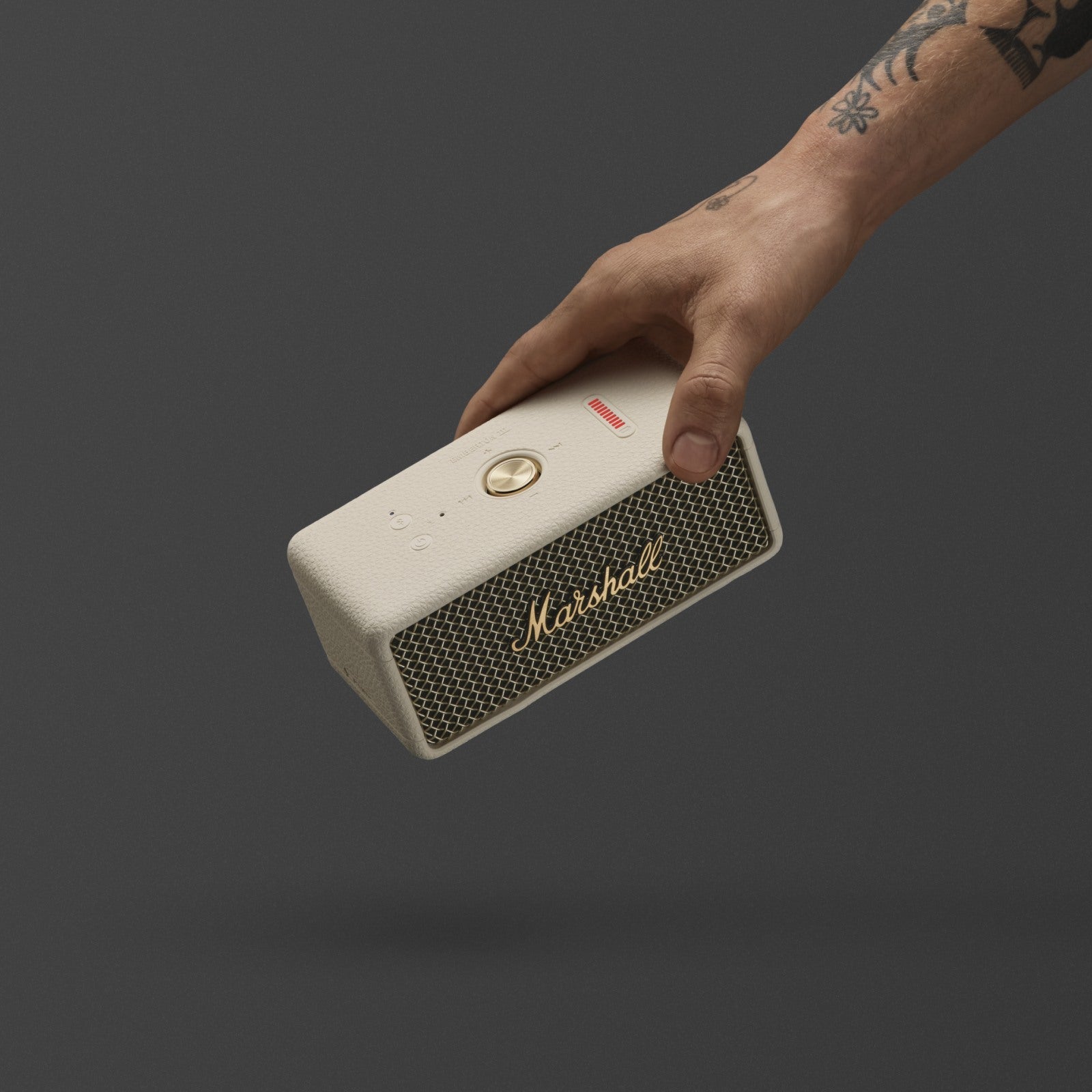 Marshall Emberton III Portable Bluetooth Speaker - Cream 