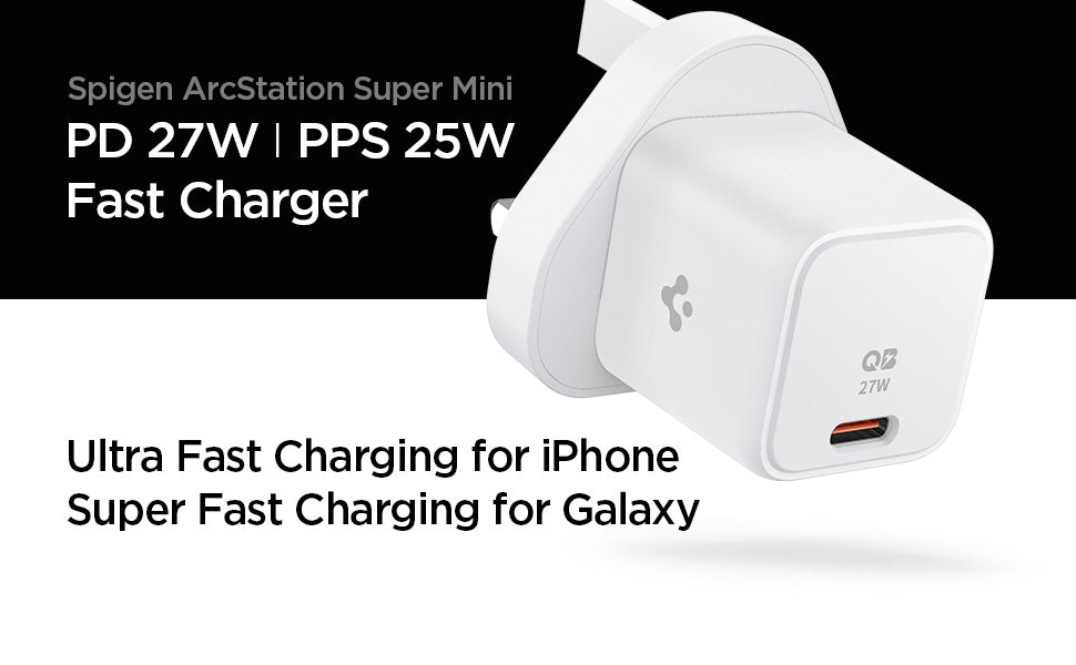 Spigen ArcStation™ Pro 27W Wall Charger with 12 months warranty